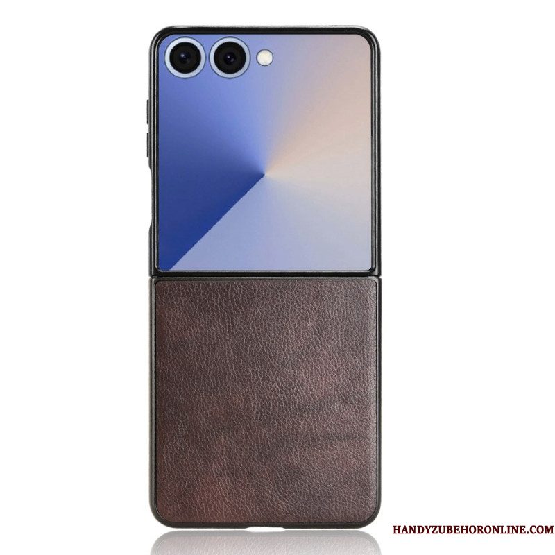 Hoesje Samsung Galaxy Z Flip 7 Leerlook
