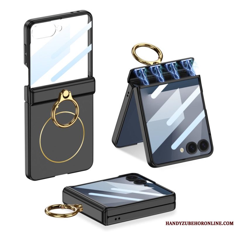 Hoesje Samsung Galaxy Z Flip 7 Magnetisch Met Ringhouder Gkk