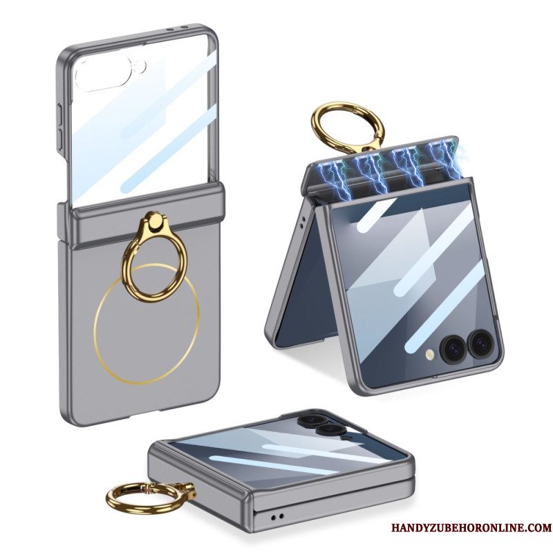 Hoesje Samsung Galaxy Z Flip 7 Magnetisch Met Ringhouder Gkk