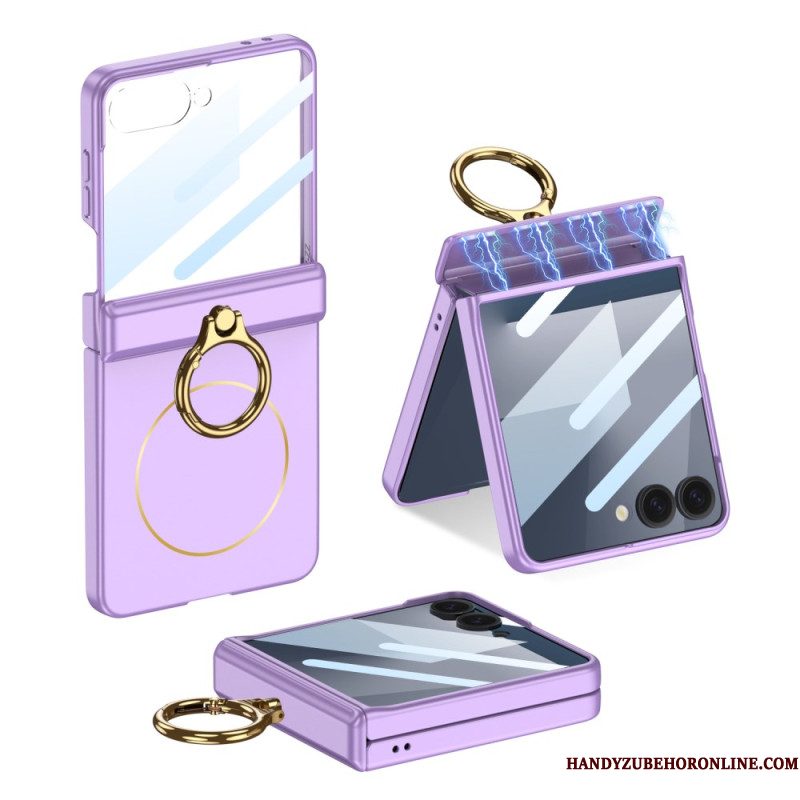 Hoesje Samsung Galaxy Z Flip 7 Magnetisch Met Ringhouder Gkk