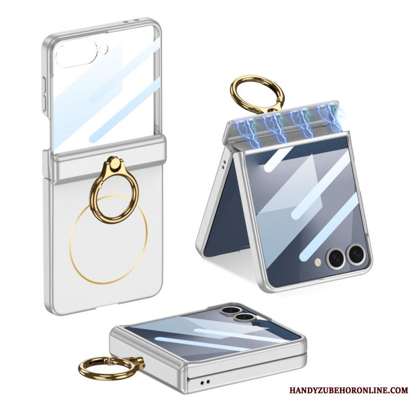 Hoesje Samsung Galaxy Z Flip 7 Magnetisch Met Ringhouder Gkk