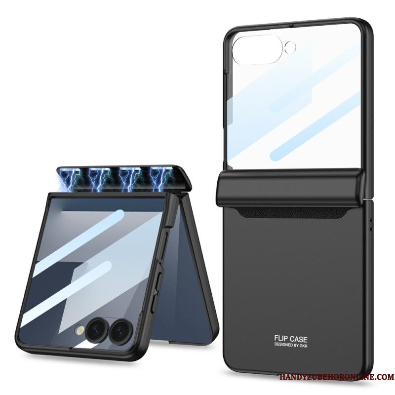 Hoesje Samsung Galaxy Z Flip 7 Magnetische Scharnierbeschermer En Schermbeschermer