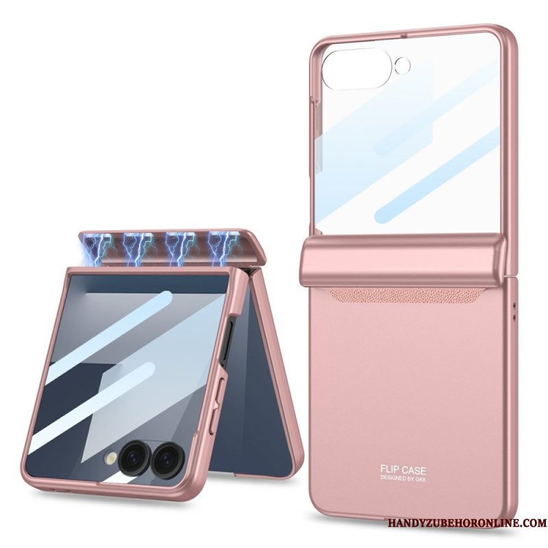 Hoesje Samsung Galaxy Z Flip 7 Magnetische Scharnierbeschermer En Schermbeschermer