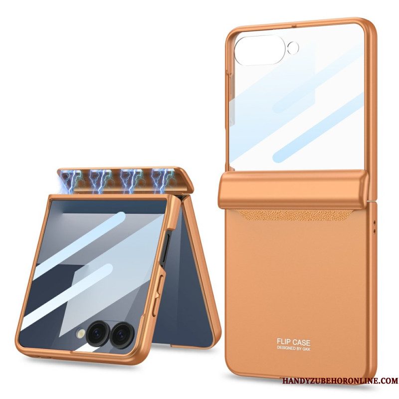 Hoesje Samsung Galaxy Z Flip 7 Magnetische Scharnierbeschermer En Schermbeschermer