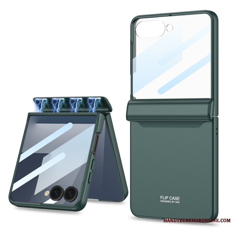 Hoesje Samsung Galaxy Z Flip 7 Magnetische Scharnierbeschermer En Schermbeschermer