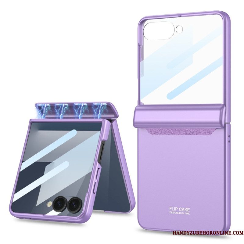 Hoesje Samsung Galaxy Z Flip 7 Magnetische Scharnierbeschermer En Schermbeschermer