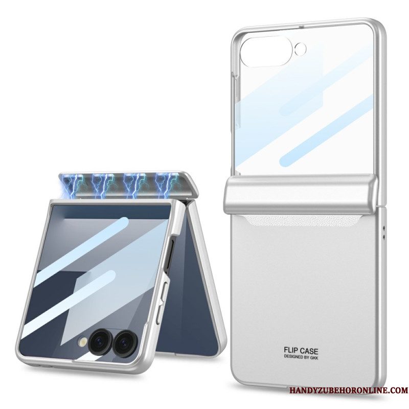 Hoesje Samsung Galaxy Z Flip 7 Magnetische Scharnierbeschermer En Schermbeschermer