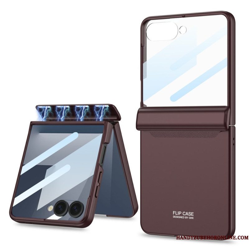 Hoesje Samsung Galaxy Z Flip 7 Magnetische Scharnierbeschermer En Schermbeschermer