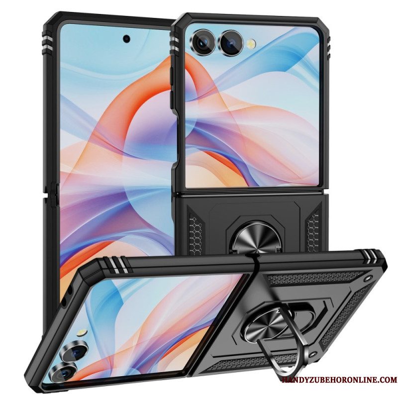Hoesje Samsung Galaxy Z Flip 7 Ringhouder En Schokbestendige Bescherming Bescherming Hoesje