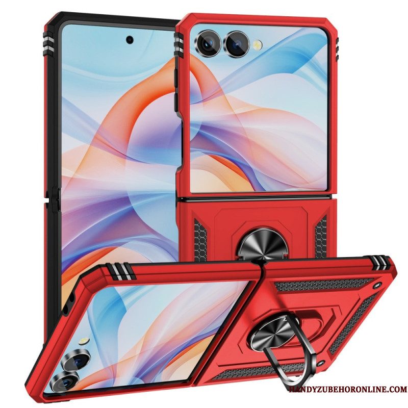 Hoesje Samsung Galaxy Z Flip 7 Ringhouder En Schokbestendige Bescherming Bescherming Hoesje