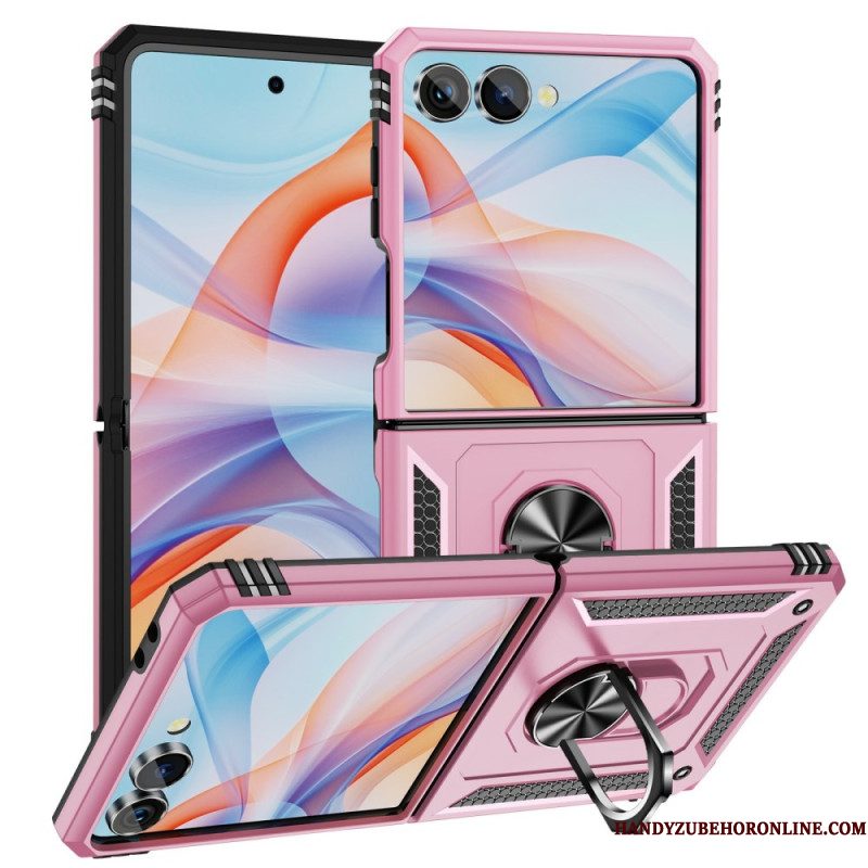 Hoesje Samsung Galaxy Z Flip 7 Ringhouder En Schokbestendige Bescherming Bescherming Hoesje