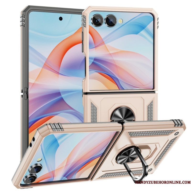 Hoesje Samsung Galaxy Z Flip 7 Ringhouder En Schokbestendige Bescherming Bescherming Hoesje