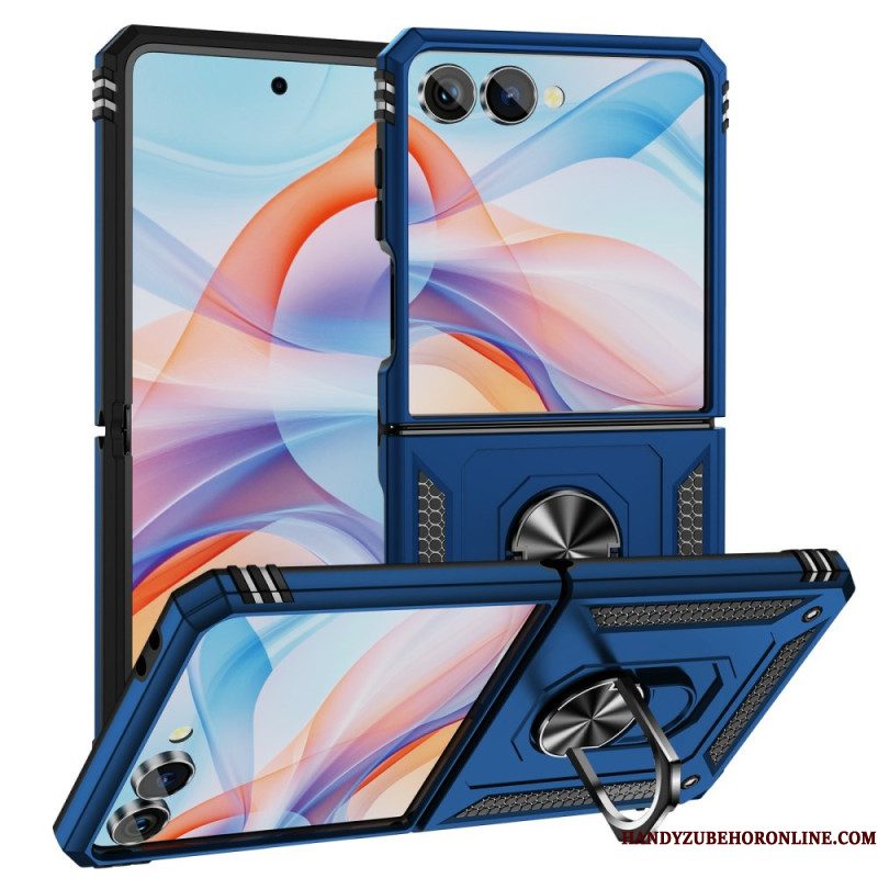 Hoesje Samsung Galaxy Z Flip 7 Ringhouder En Schokbestendige Bescherming Bescherming Hoesje