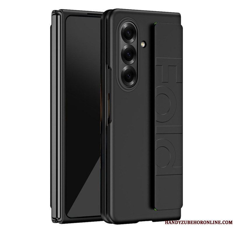 Hoesje Samsung Galaxy Z Fold 7 Bandje Met Standaard Bescherming Hoesje