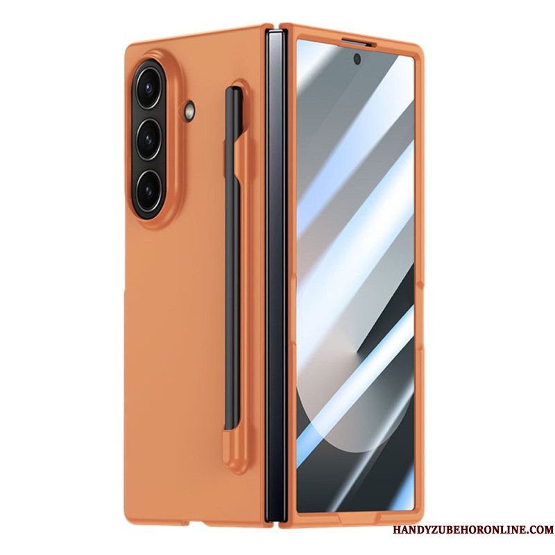 Hoesje Samsung Galaxy Z Fold 7 Bescherming Van Gehard Glas En Stylushouder
