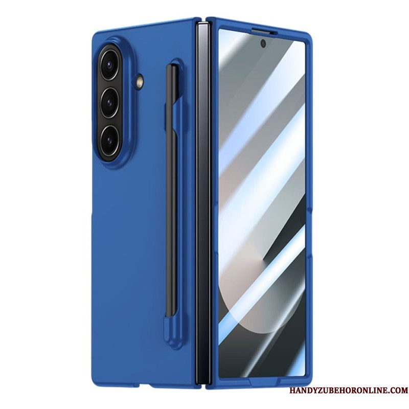 Hoesje Samsung Galaxy Z Fold 7 Bescherming Van Gehard Glas En Stylushouder