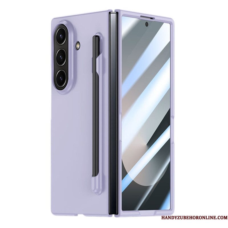 Hoesje Samsung Galaxy Z Fold 7 Bescherming Van Gehard Glas En Stylushouder