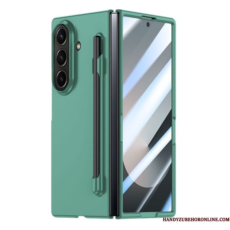 Hoesje Samsung Galaxy Z Fold 7 Bescherming Van Gehard Glas En Stylushouder
