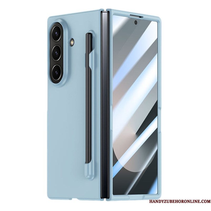 Hoesje Samsung Galaxy Z Fold 7 Bescherming Van Gehard Glas En Stylushouder