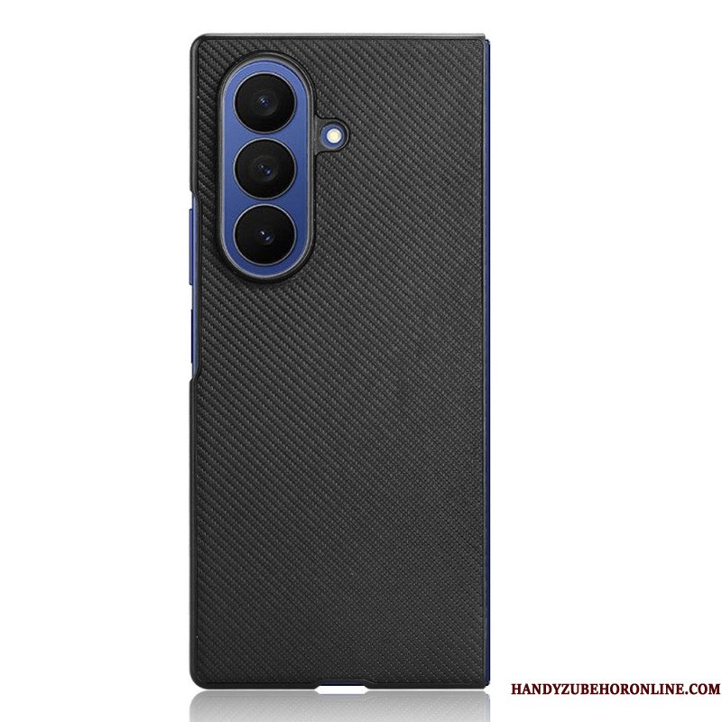 Hoesje Samsung Galaxy Z Fold 7 Klassieke Lederlook Bescherming Hoesje
