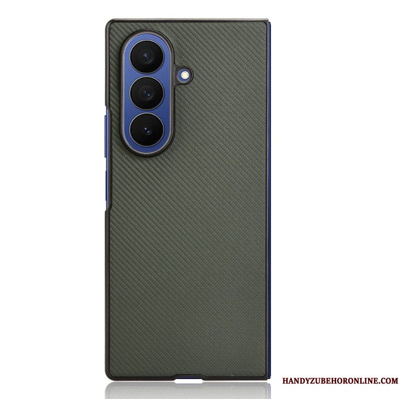 Hoesje Samsung Galaxy Z Fold 7 Klassieke Lederlook Bescherming Hoesje