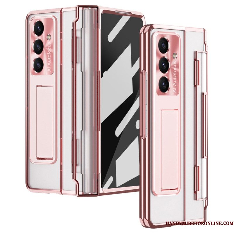 Hoesje Samsung Galaxy Z Fold 7 Magsafe-compatibel Met Standaard En Schermbeschermer Bescherming Hoesje