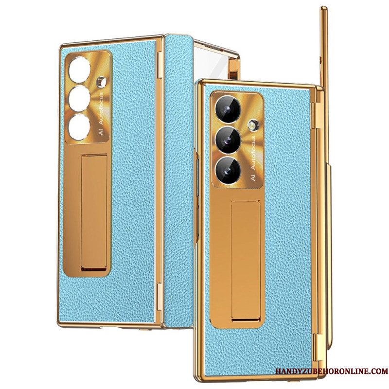 Hoesje Samsung Galaxy Z Fold 7 Premium Ontwerp Met Scharnierbeschermer