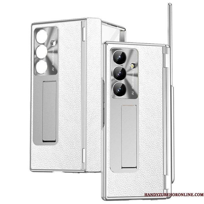 Hoesje Samsung Galaxy Z Fold 7 Premium Ontwerp Met Scharnierbeschermer