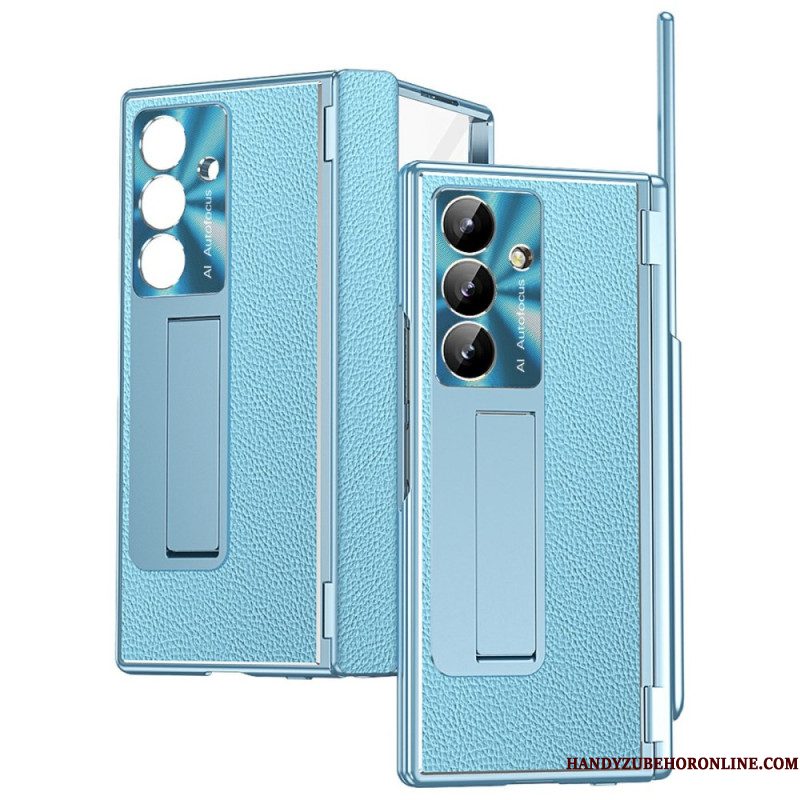 Hoesje Samsung Galaxy Z Fold 7 Premium Ontwerp Met Scharnierbeschermer