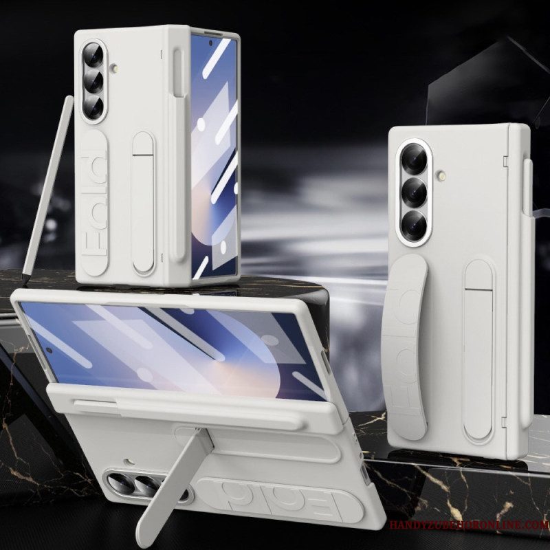 Hoesje Samsung Galaxy Z Fold 7 Stylus En Handmatige Riem