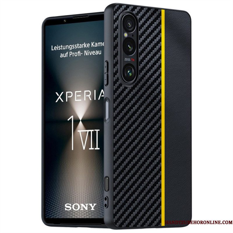 Hoesje Sony Xperia 1 Vii Koolstofvezel