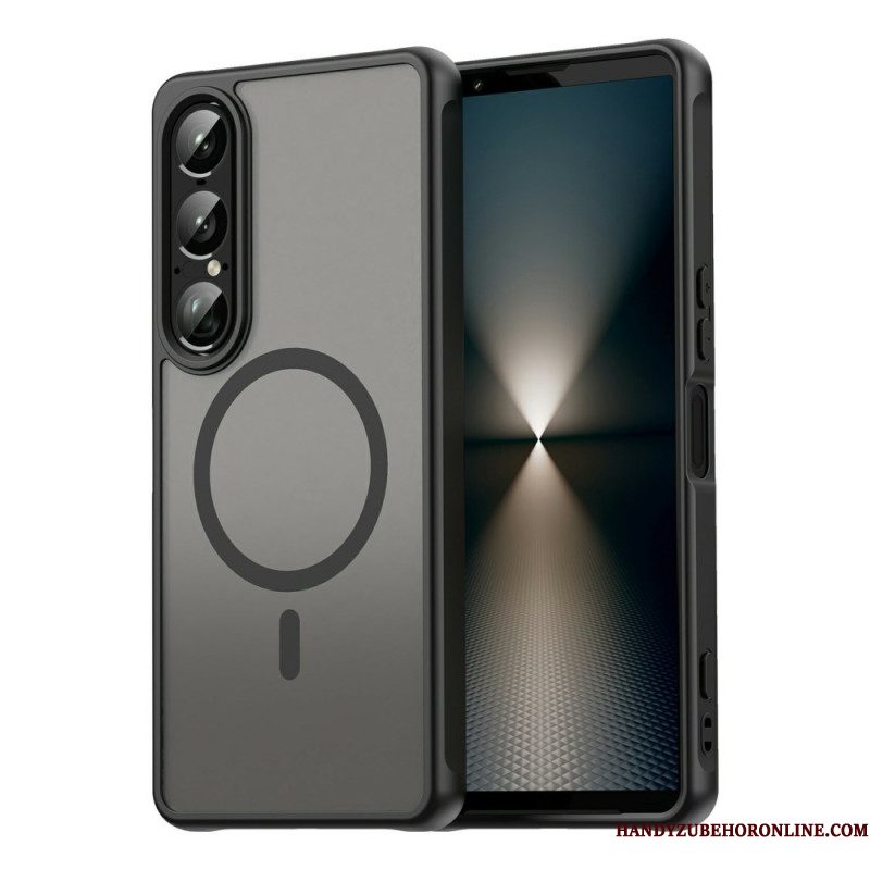 Hoesje Sony Xperia 1 Vii Magsafe-compatibel Mat Bescherming Hoesje