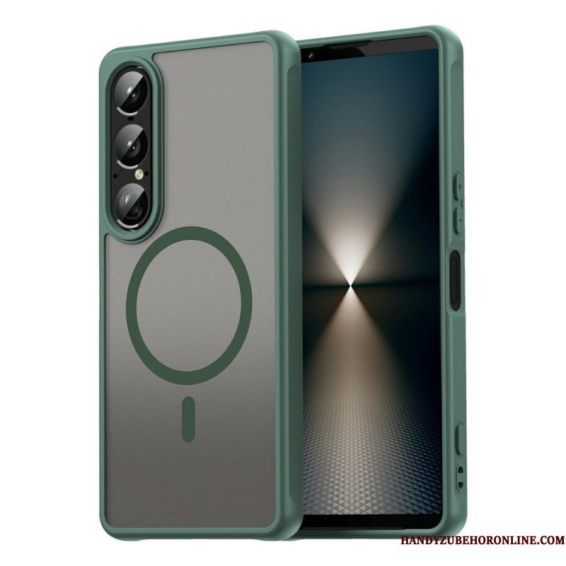 Hoesje Sony Xperia 1 Vii Magsafe-compatibel Mat Bescherming Hoesje