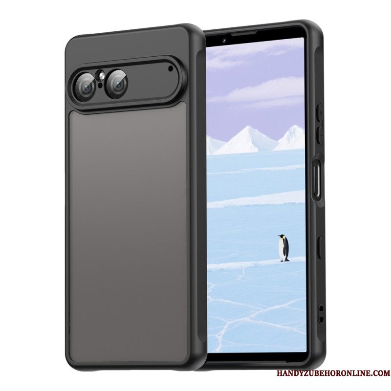 Hoesje Sony Xperia 10 Vii Getint Hybride