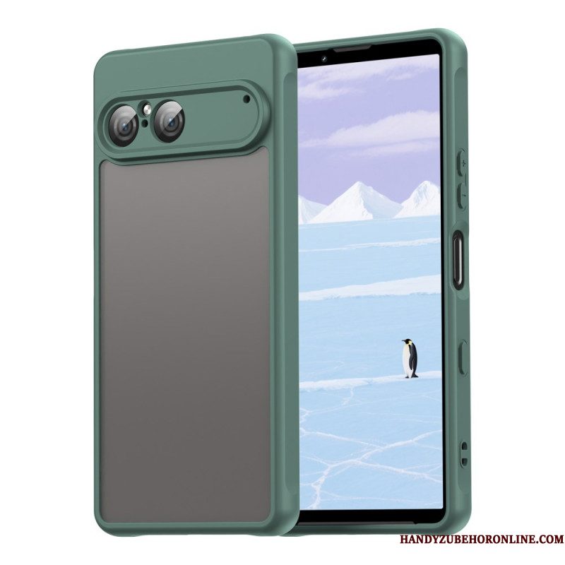 Hoesje Sony Xperia 10 Vii Getint Hybride
