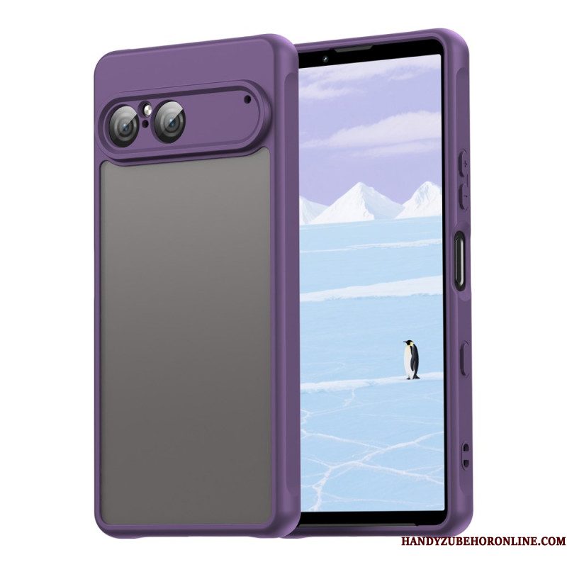 Hoesje Sony Xperia 10 Vii Getint Hybride
