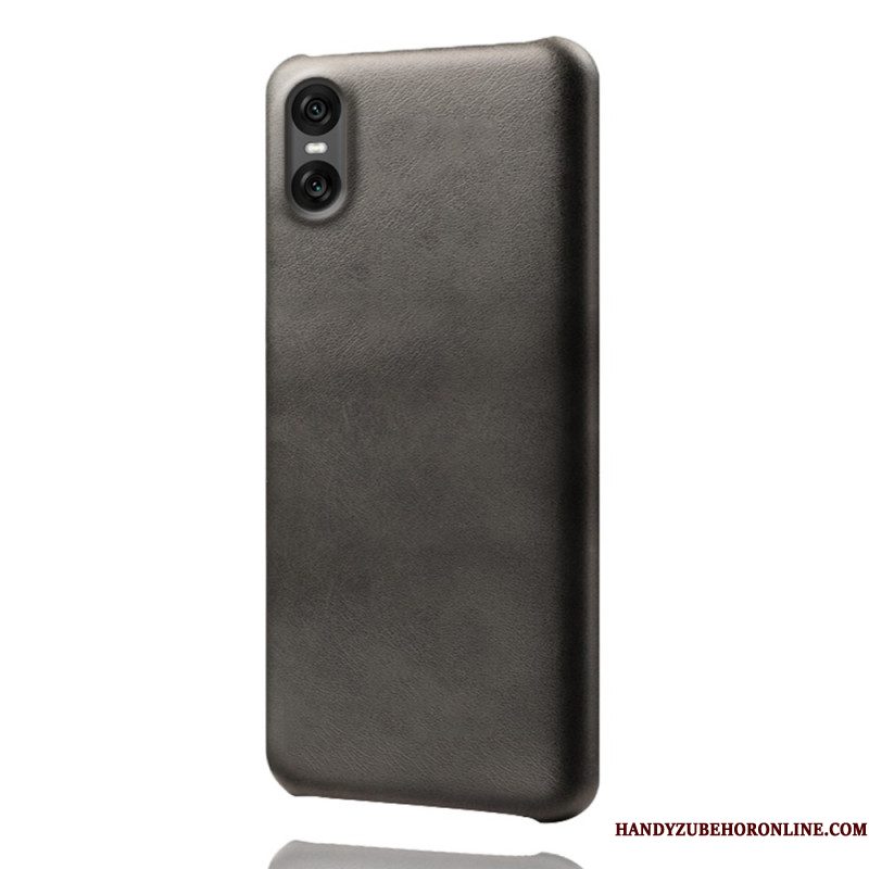 Hoesje Sony Xperia 10 Vii Lederlook