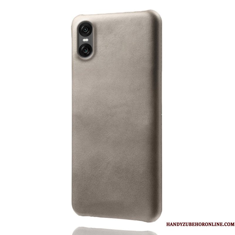 Hoesje Sony Xperia 10 Vii Lederlook