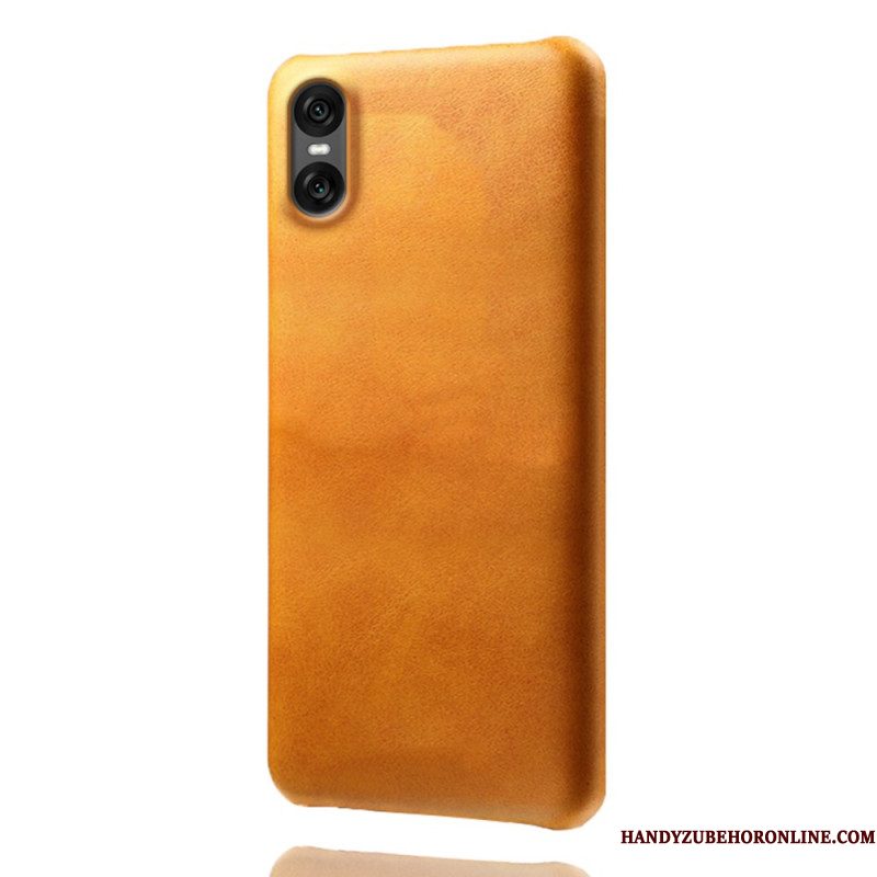 Hoesje Sony Xperia 10 Vii Lederlook