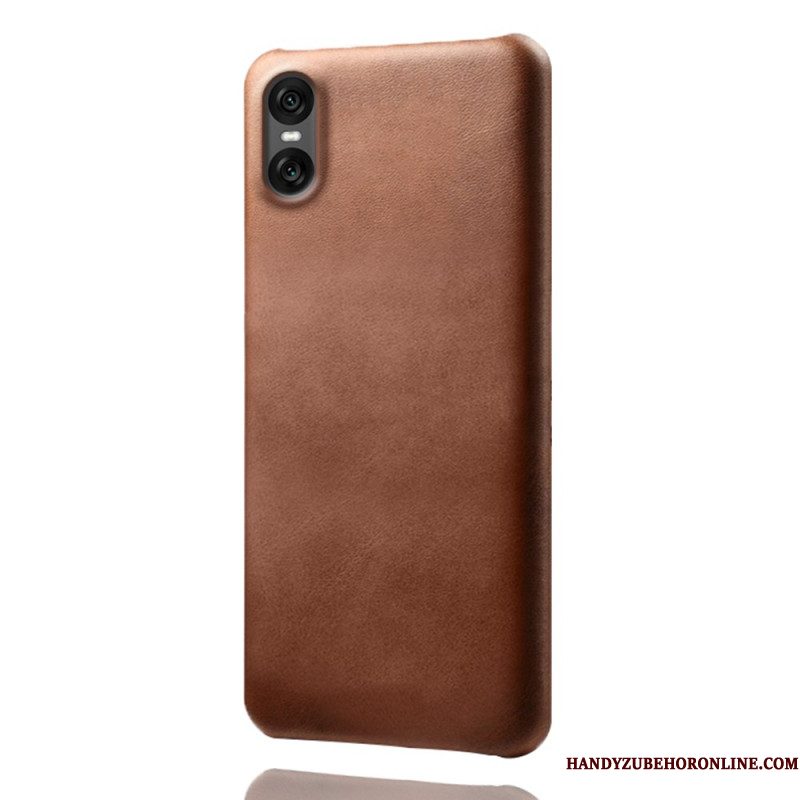 Hoesje Sony Xperia 10 Vii Lederlook