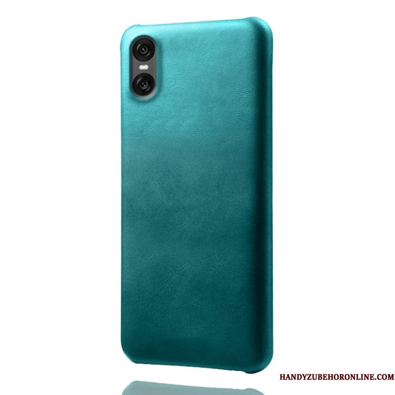 Hoesje Sony Xperia 10 Vii Lederlook