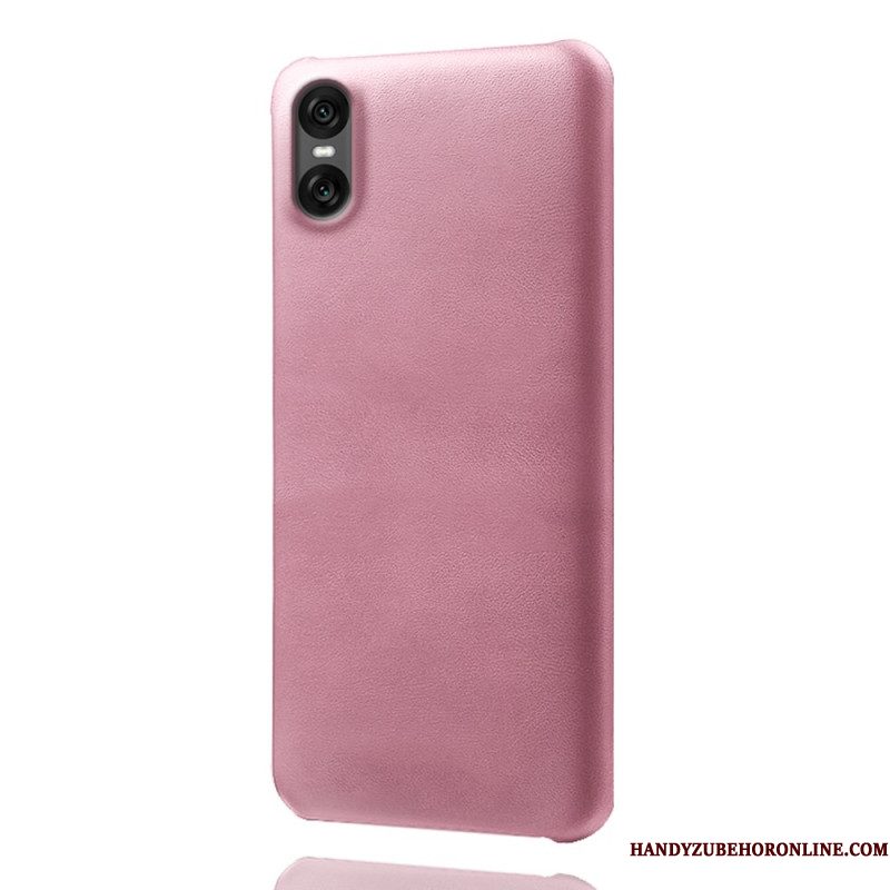 Hoesje Sony Xperia 10 Vii Lederlook