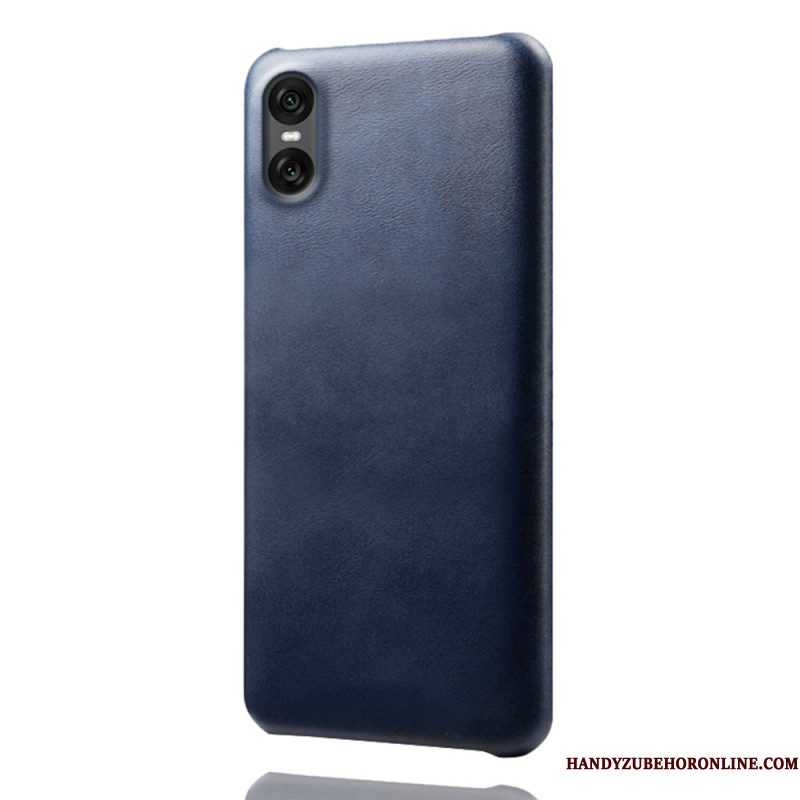 Hoesje Sony Xperia 10 Vii Lederlook