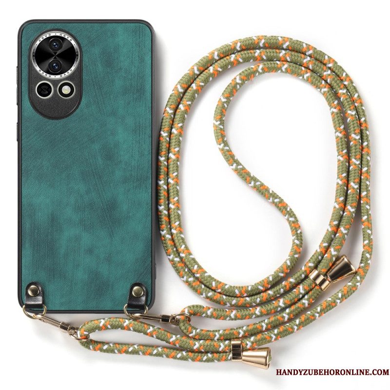 Hoesje Voor Huawei Nova 13 Retro Imitatieleer