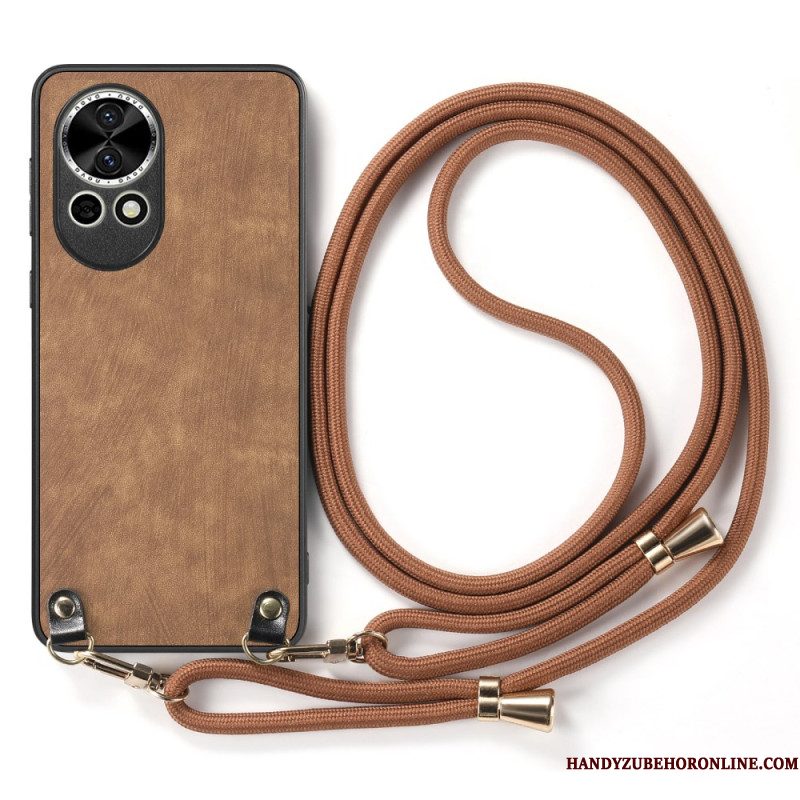 Hoesje Voor Huawei Nova 13 Retro Imitatieleer