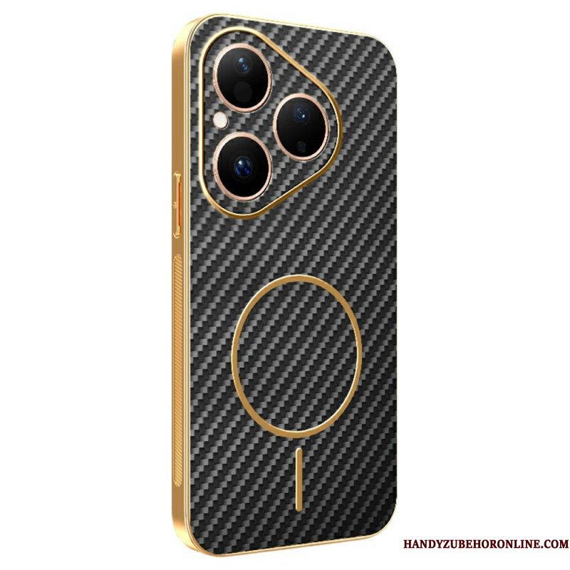 Hoesje Voor Huawei Pura 80 Carbon Fiber Textuur