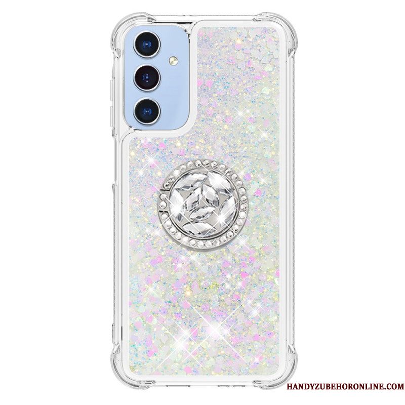 Hoesje Voor Samsung Galaxy A17 4g / 5g Glitterringhouder