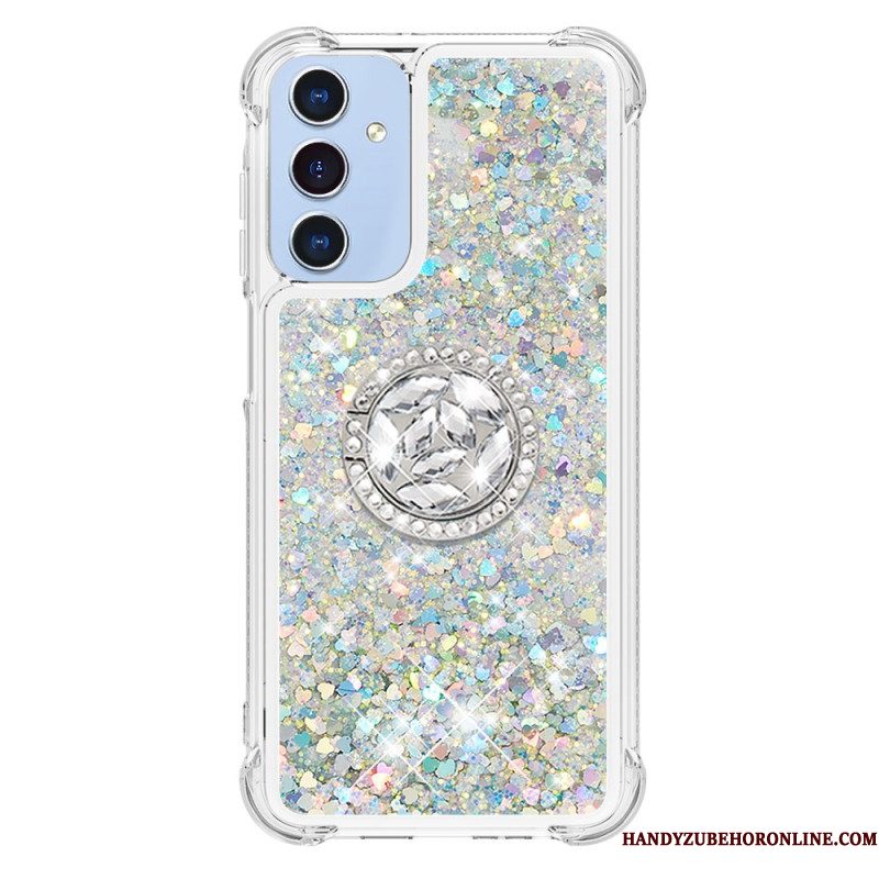 Hoesje Voor Samsung Galaxy A17 4g / 5g Glitterringhouder