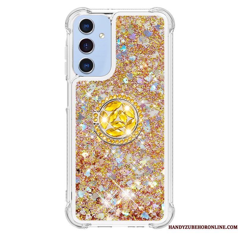 Hoesje Voor Samsung Galaxy A17 4g / 5g Glitterringhouder