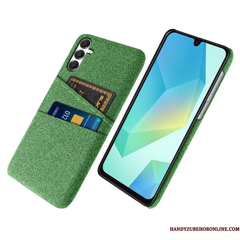 Hoesje Voor Samsung Galaxy A17 4g / 5g Stoffen Kaarthouder